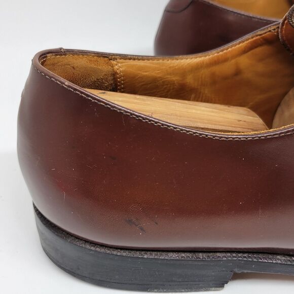 Cole Haan "Calhoun" Mens Brown Leather Split Toe Derbys Size US 12 D Made India - Picture 5 of 16